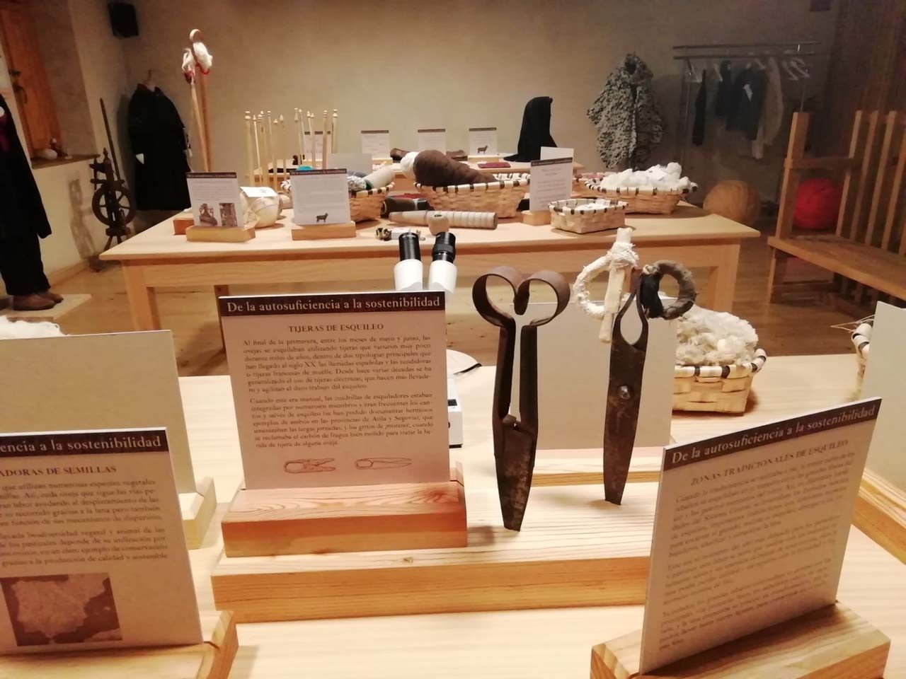 El programa incluye una visita al Ecomuseo de la lana merina trashumante, en la imagen. | TURISMO CyL