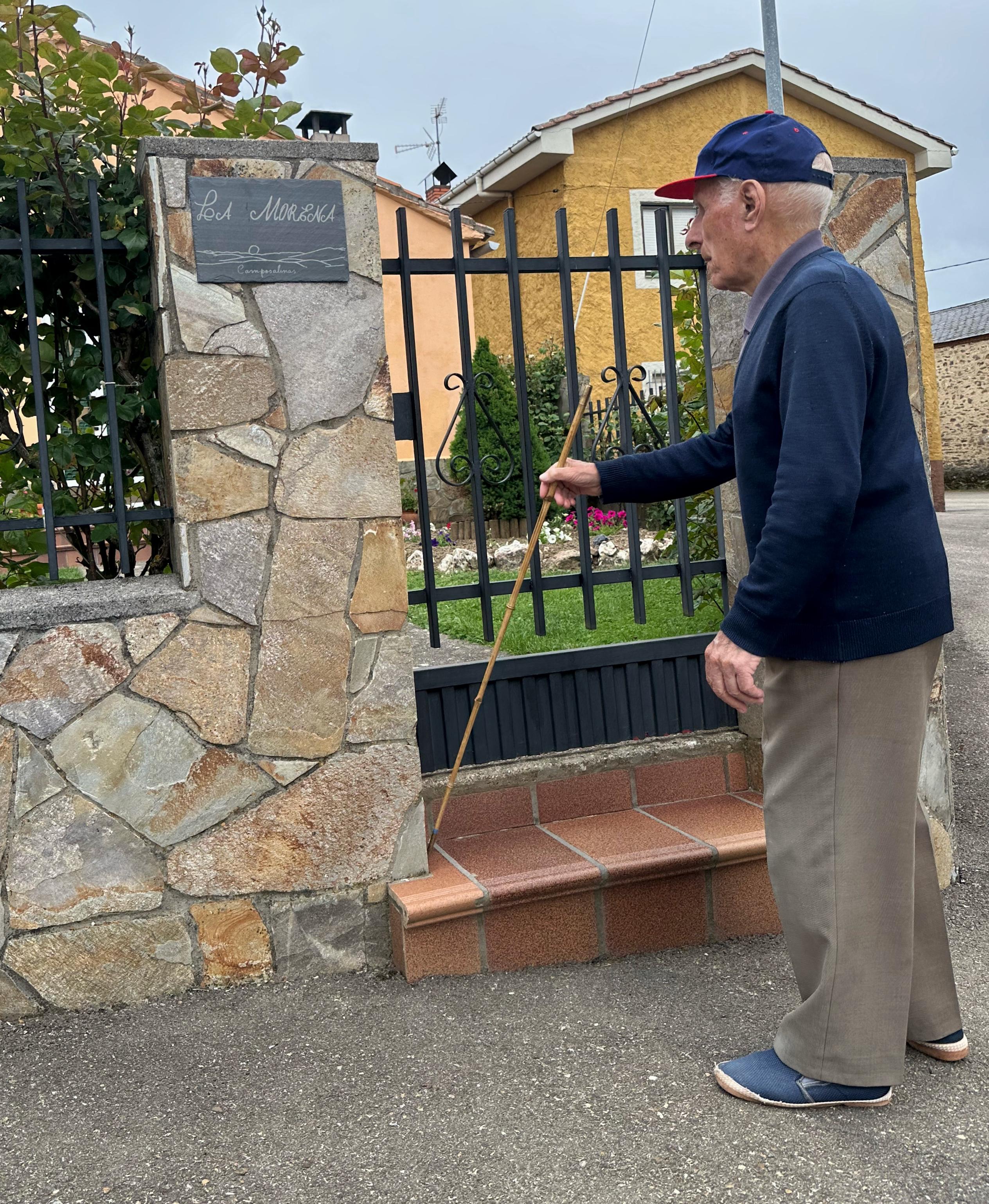 José Diez, centenario de Omaña. | L.N.C.