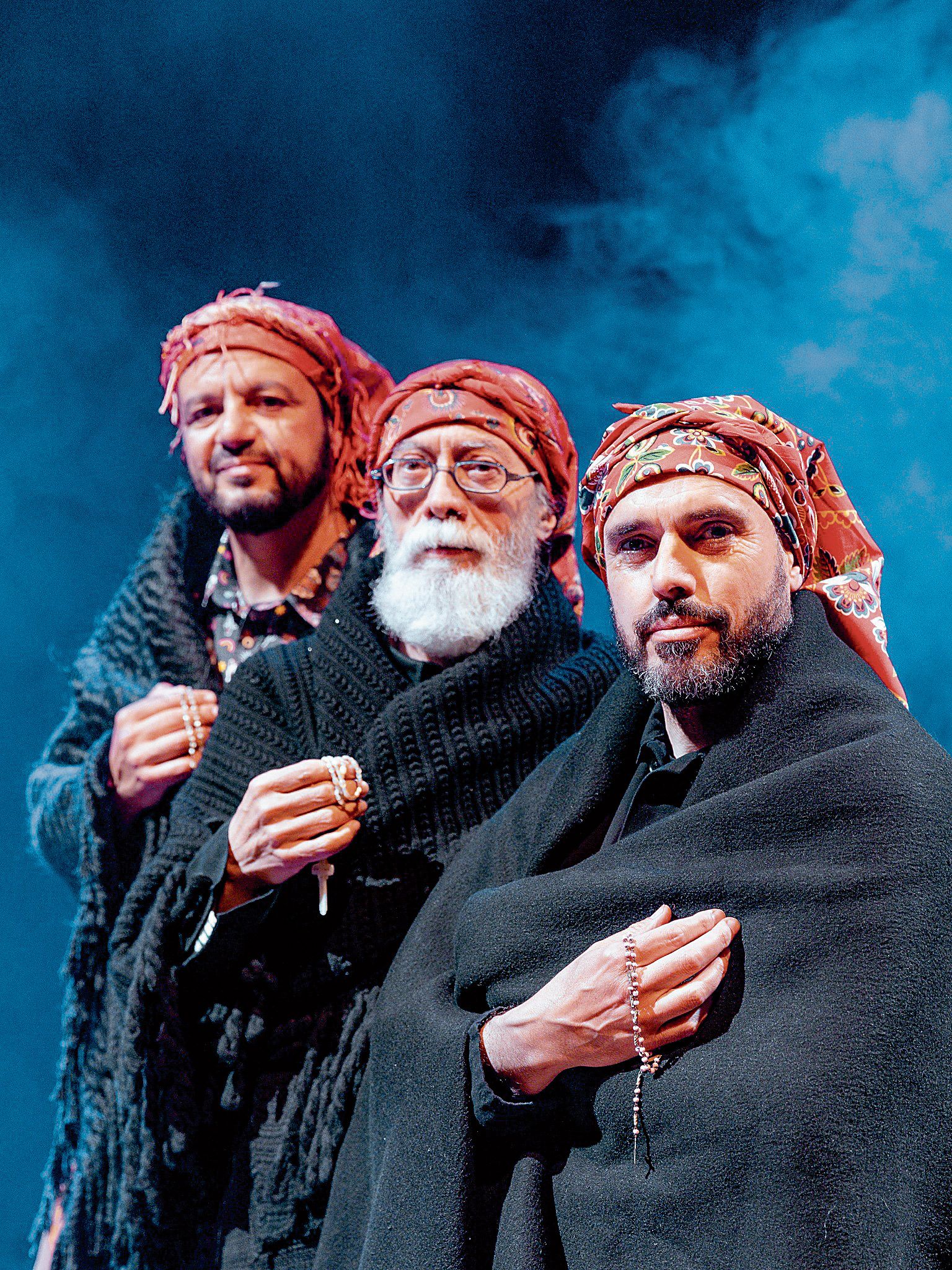 Las tres vellas (Sanmartín, Cadaval y Guti)abren este martes el ciclo Roma en el espejo. | R.E.E.