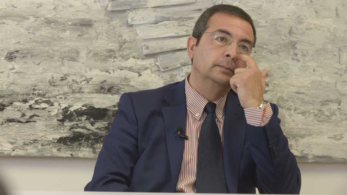El abogado defensor de Raquel Gago, Fermín Guerrero. | MAURICO PEÑA