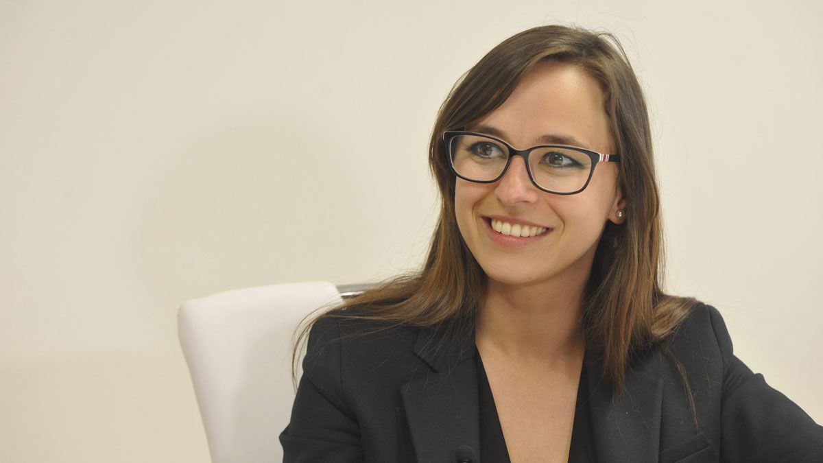 Gemma Villarroel, subdelegada provincial de Ciudadanos en León y concejala del Ayuntamiento de León. | DANIEL MARTÍN