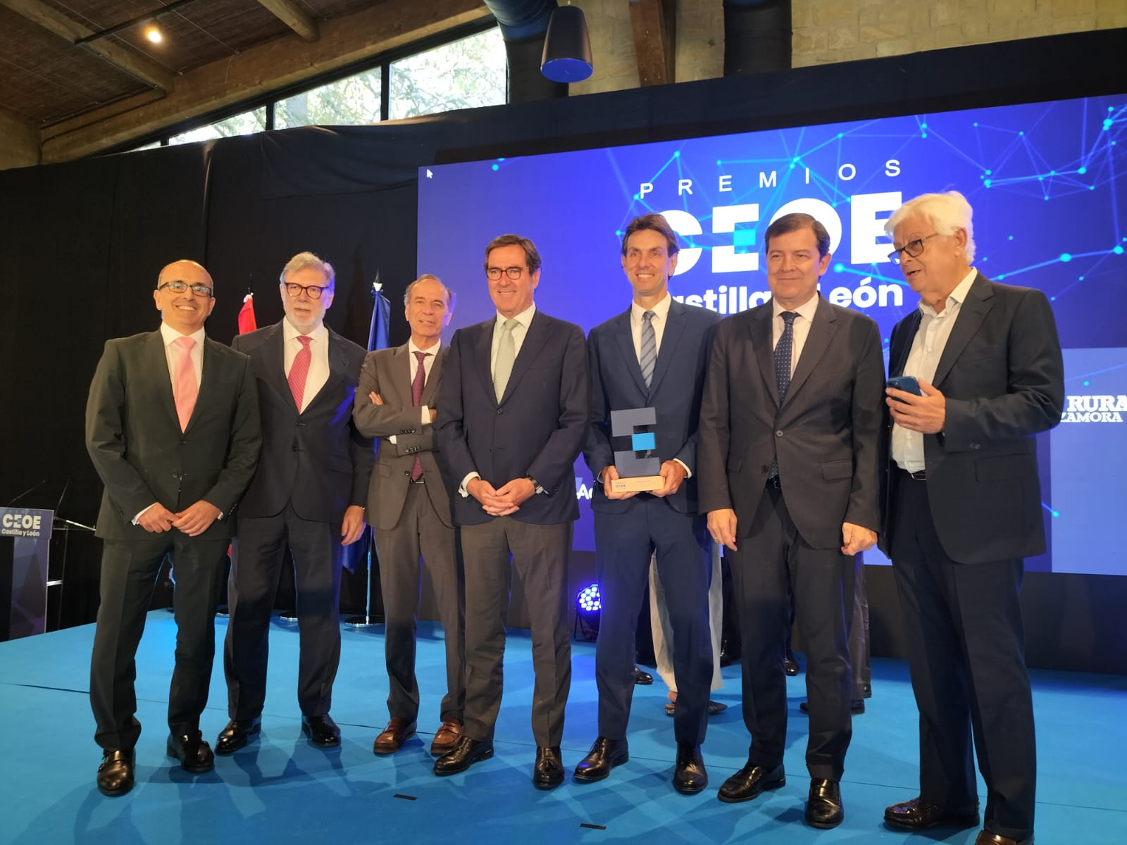 Entrega del premio a Votorantim Cimentos.