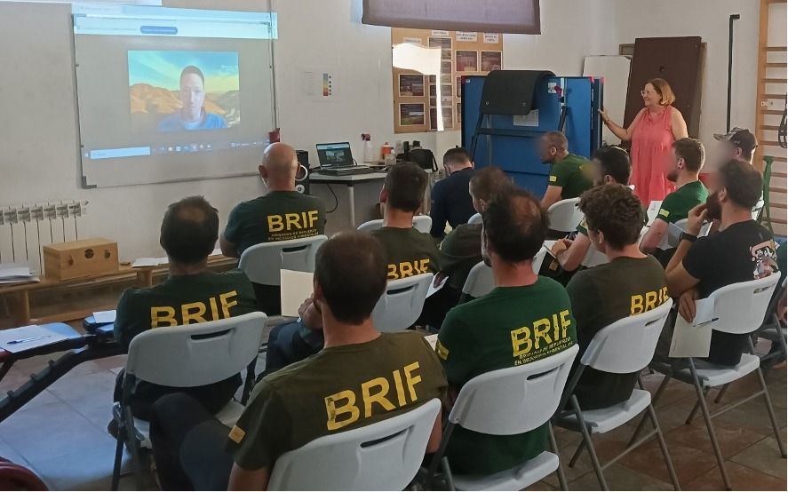 Jornada de Innovación en Educación Ambiental sobre incendios forestales.