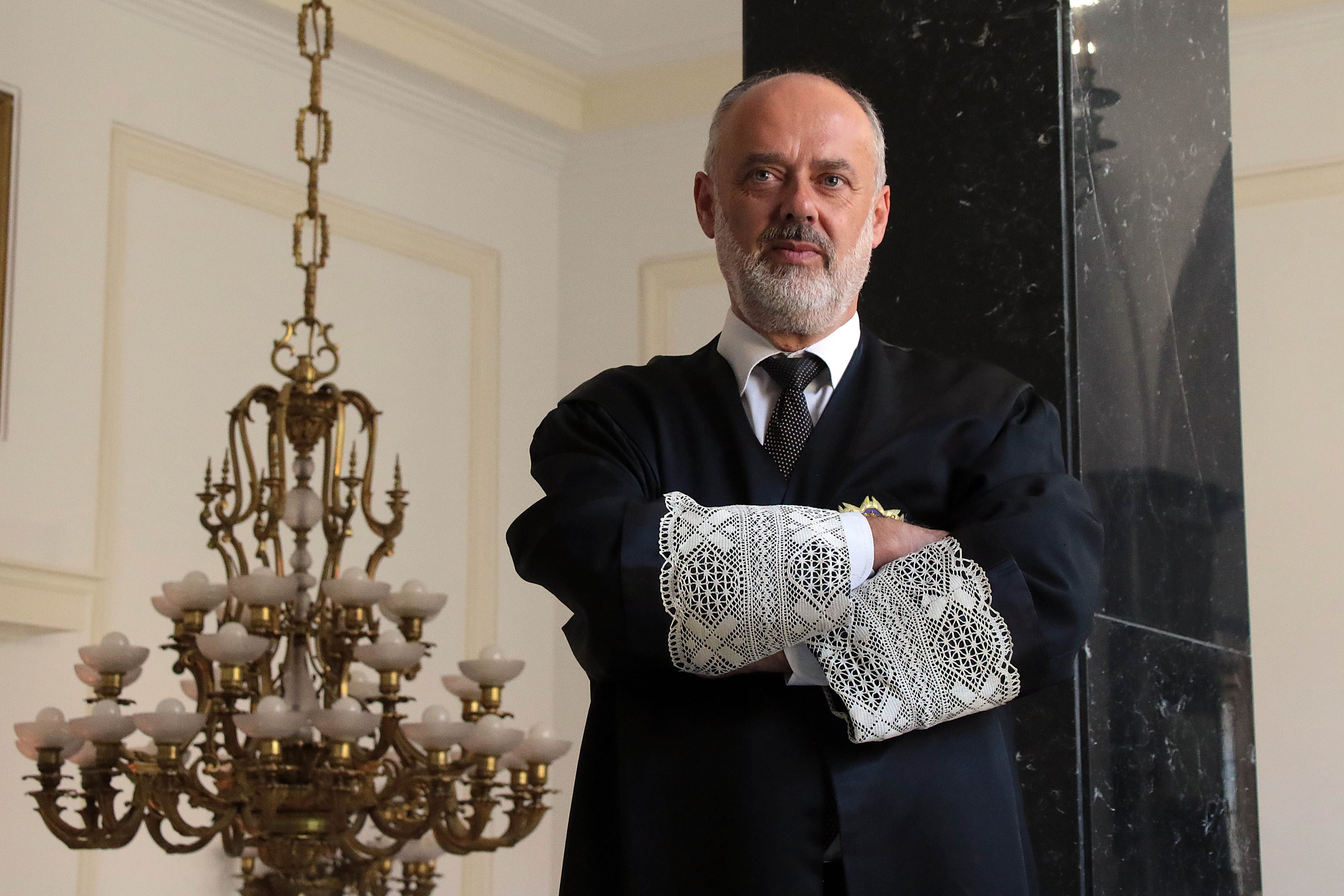 El magistrado Pablo Arraiza ya es el nuevo presidente de la Audiencia Provincial de León. | ICAL