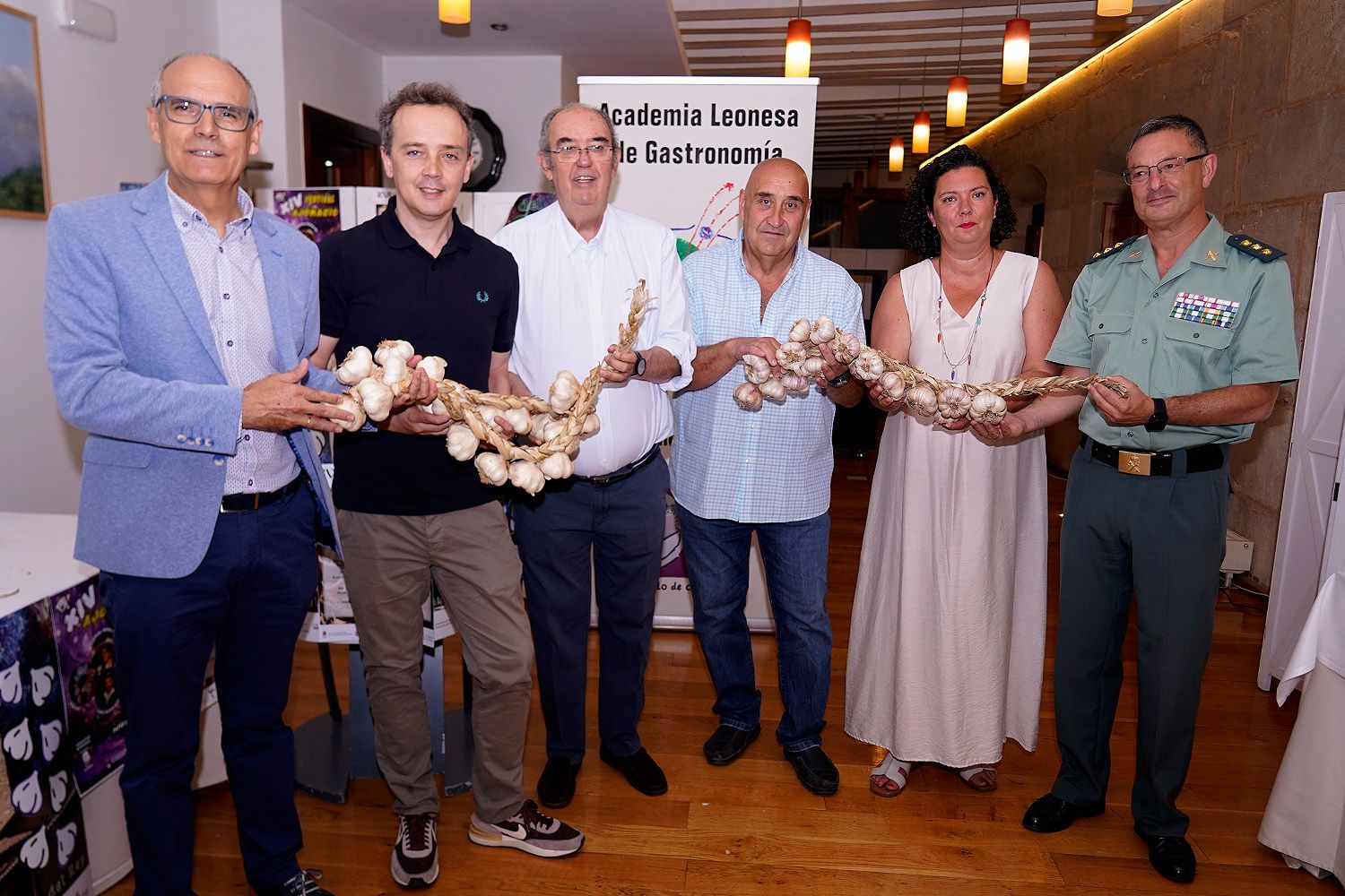 Presentación de la Feria de Ajo de Santa Marina del Rey. | L.N.C.