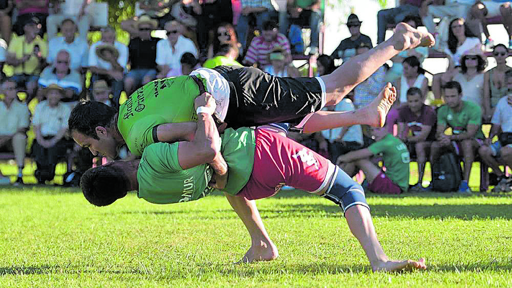 La apuesta por el espectáculo y los luchadores que lo cultivan es uno de los caminos más seguros para fidelizar aficionados; en la foto, Filín. DANIEL MARTÍN