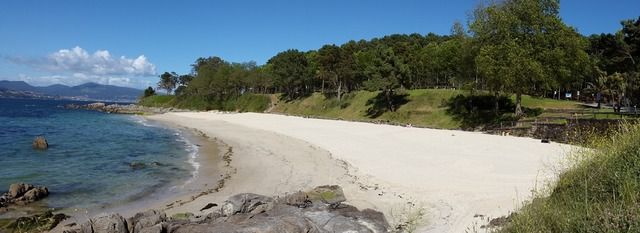 Playa de Vigo en la que fue encontrado. | CONCEJO DE VIGO