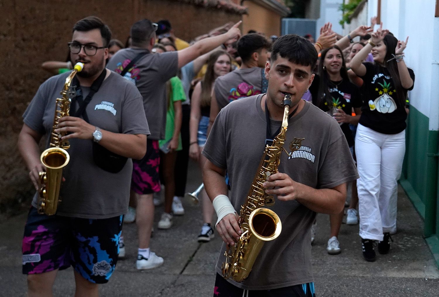  Concentración de Peñas en Santa Marina del Rey.| L.N.C.