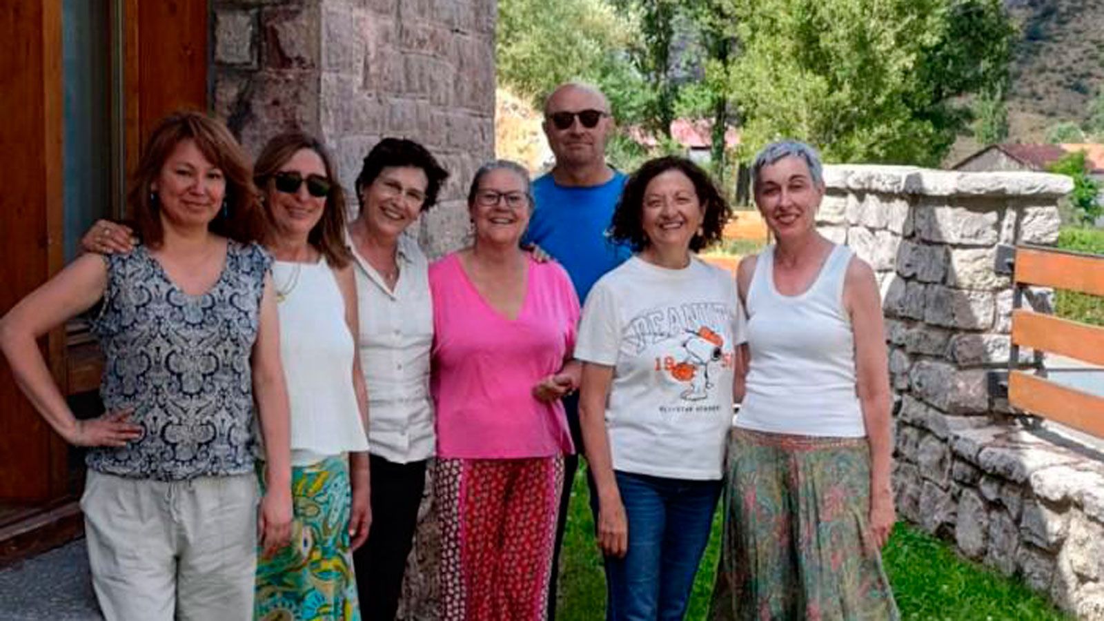 El colectivo Laborarte eexpone en Lugueros hasta finales de julio. | L.N.C.