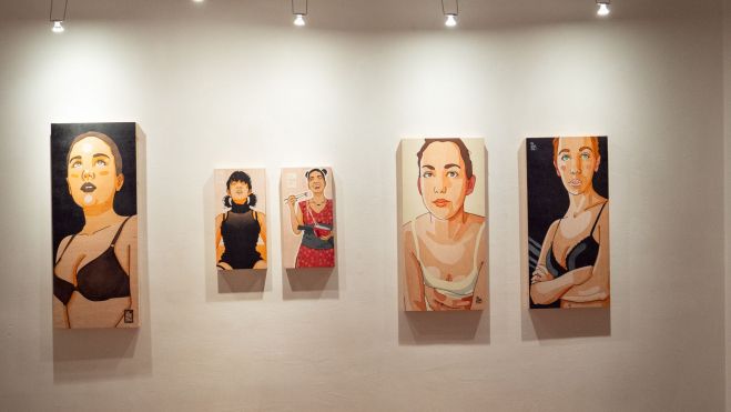 Algunas de las piezas realizadas por Fumantwo.VICENTE GARCÍA