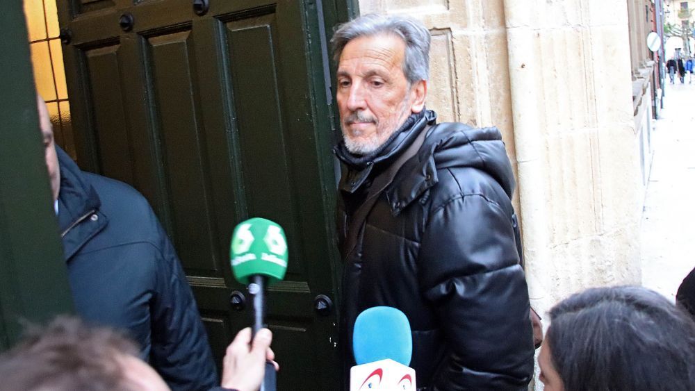 Pedro Muñoz en la Audiencia Provincial de León. | ICAL