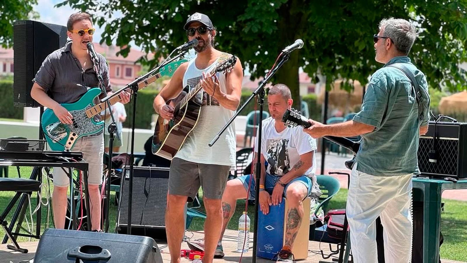 Lonegan arranca este miércoles el ciclo en la plaza del Grano. | INSTAGRAM DE LA BANDA
