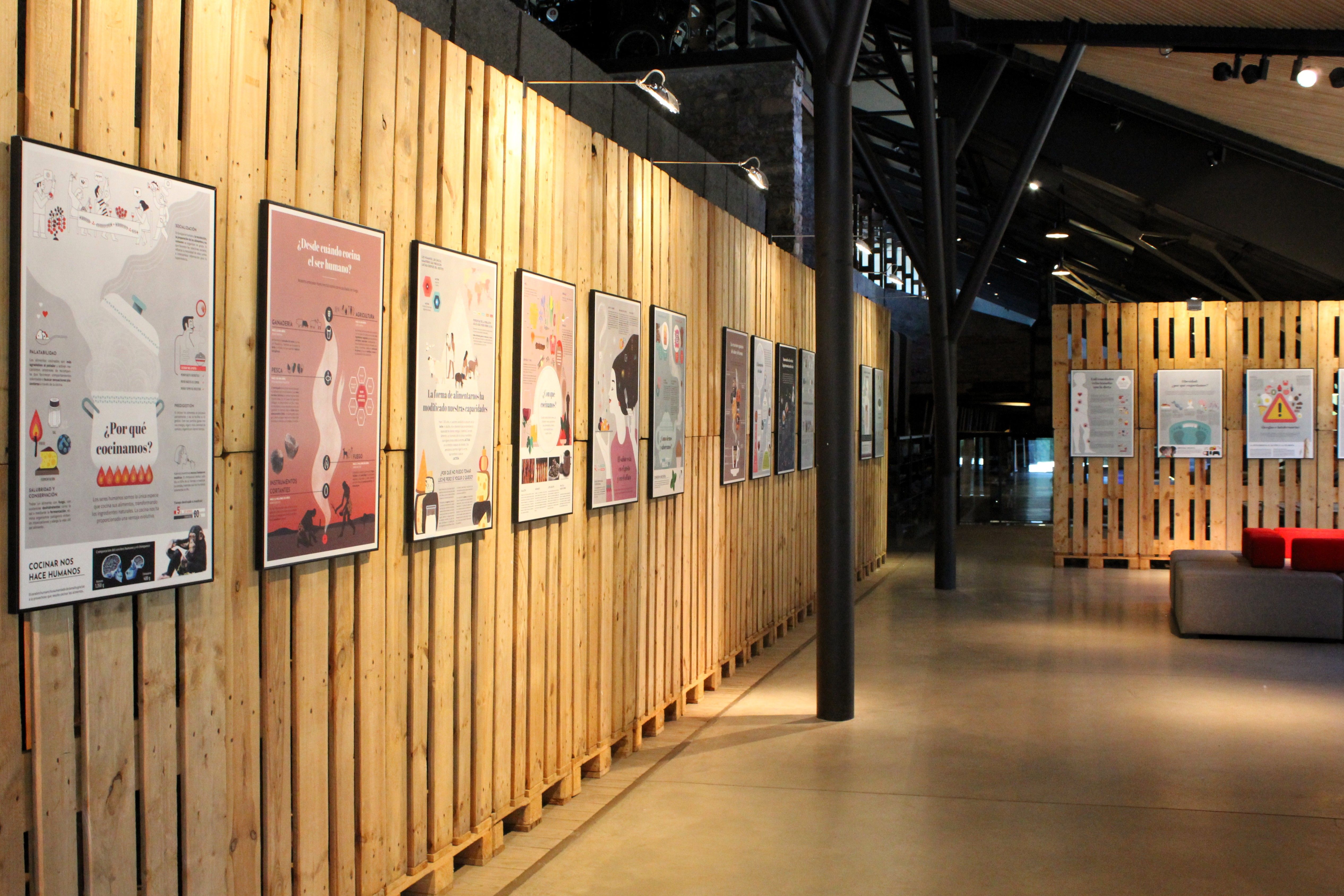 Parte de la muestra. 