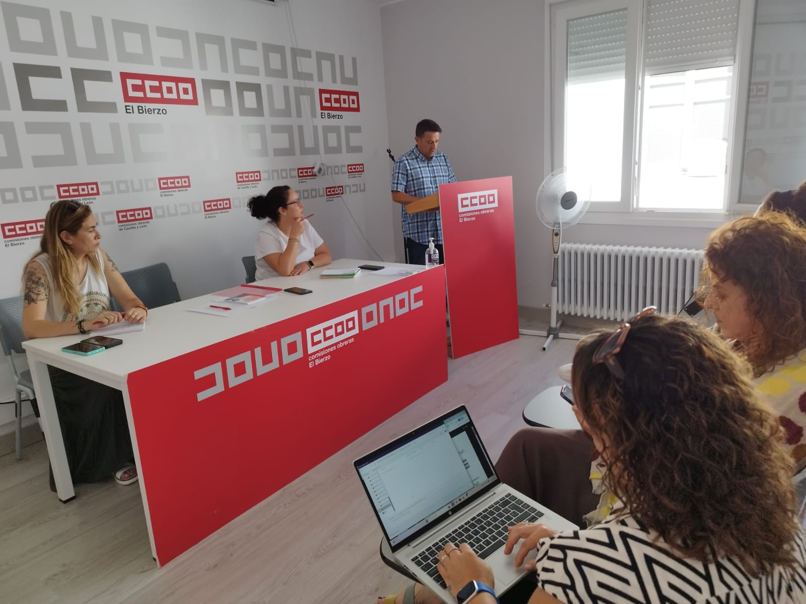 CCOO del Bierzo celebra el primer Consejo Comarcal tras su XIII Congreso.