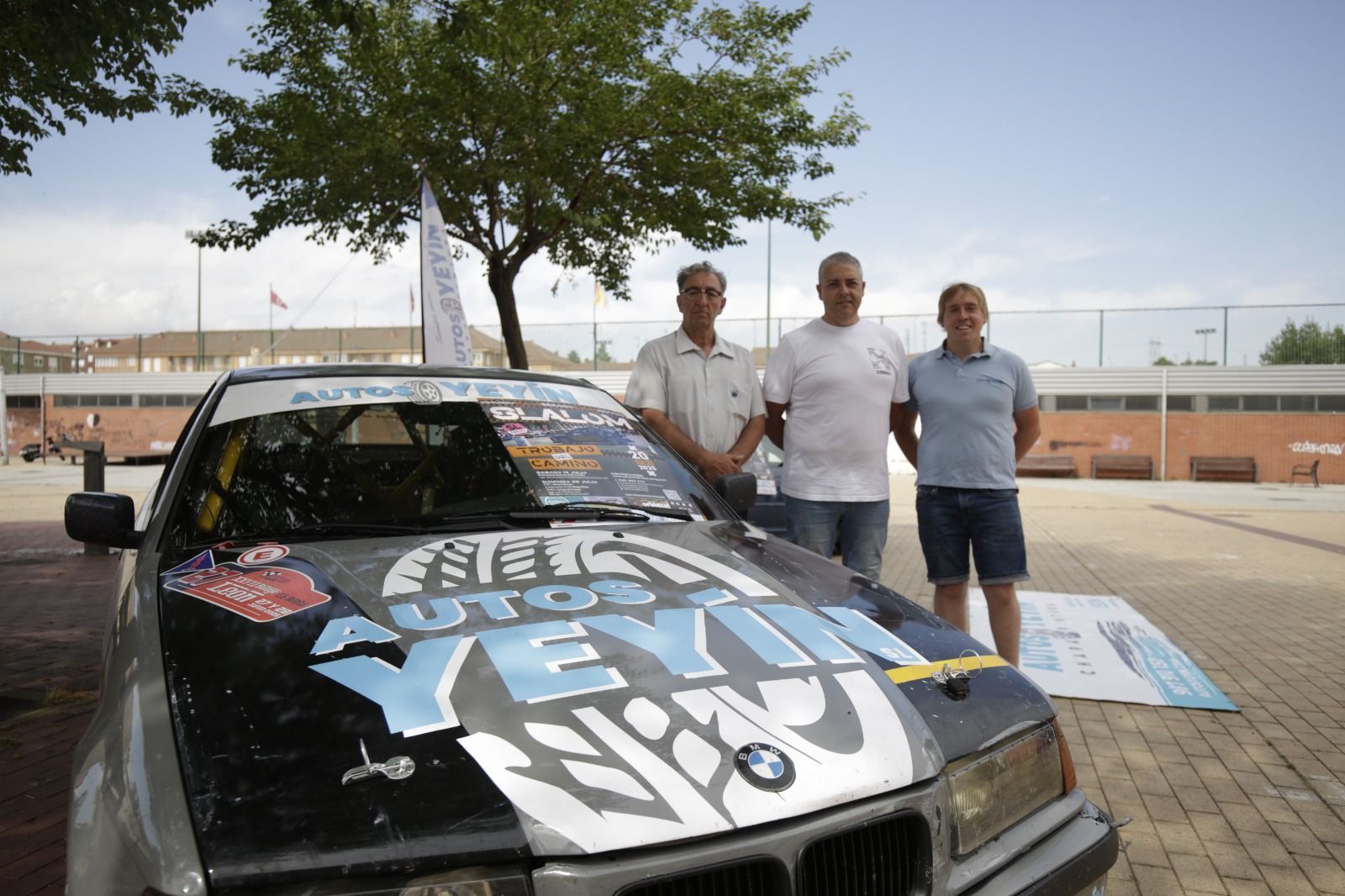 Un instante de la presentación del Slalom de Trobajo que se celebra este fin de semana.  FERNANDO OTERO