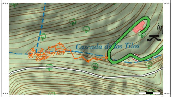  Cascada de los Tilos.