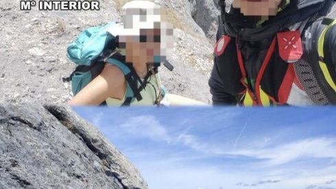 También auxiliaron a dos excursionistas enriscados en Villamanín. GUARDIA CIVL