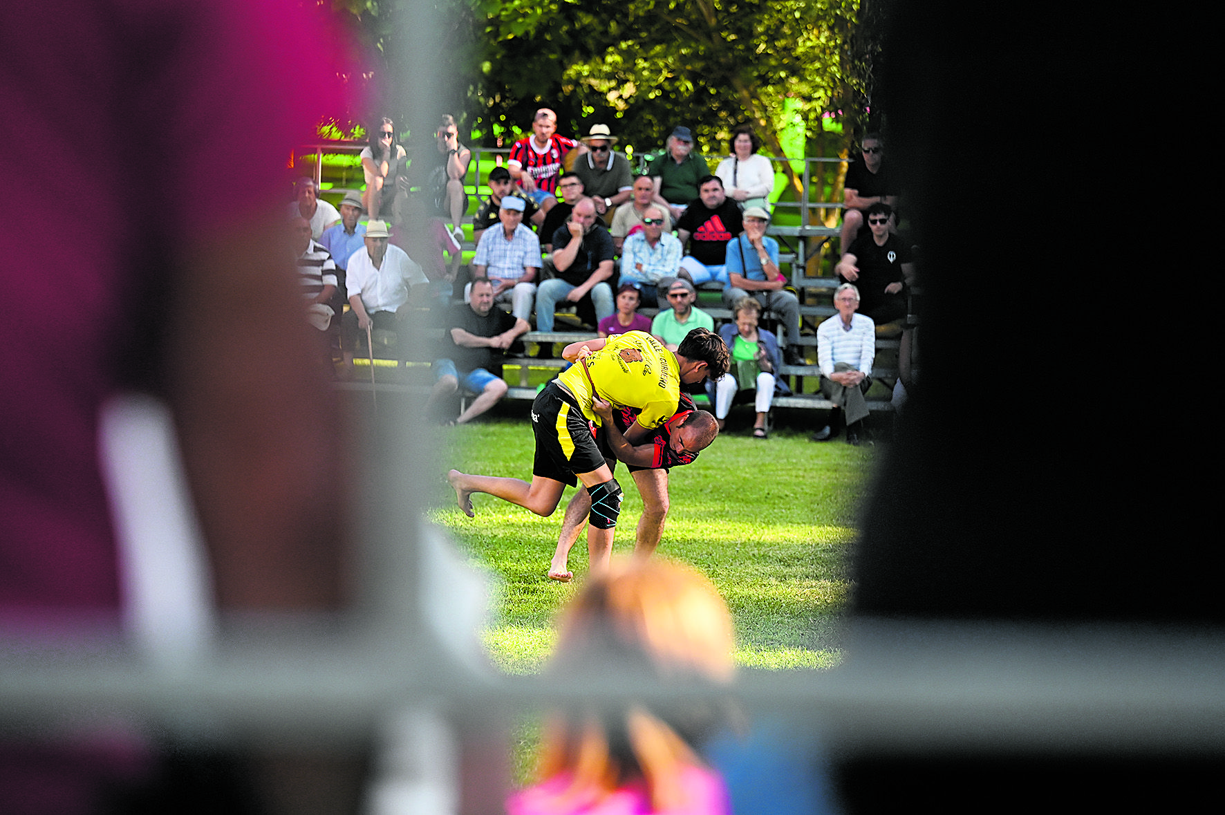 Jesús Martínez derrotó en la final al joven Ricardo Marcos y se llevó el corro de Cea / SAÚL ARÉN