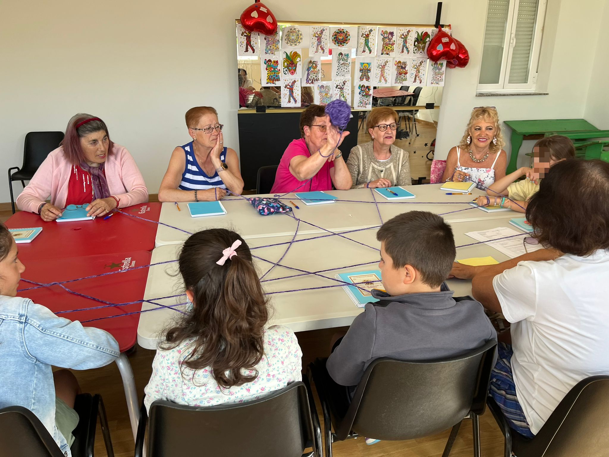 Imagen de uno de los talleres realizados en Villaquilambre gracias a la beca. |L.N.C