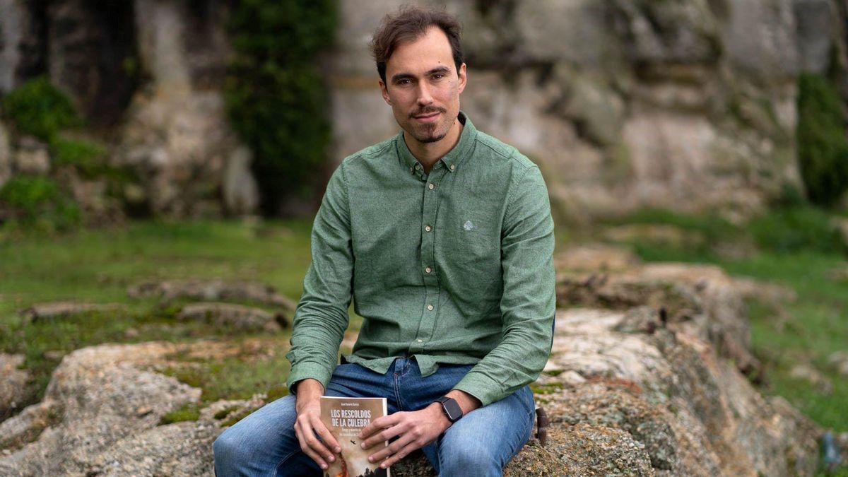 El autor de ‘Los rescoldos de la Culebra’, Juan Navarro García, aterriza este miércoles en Veguellina de Órbigo.
