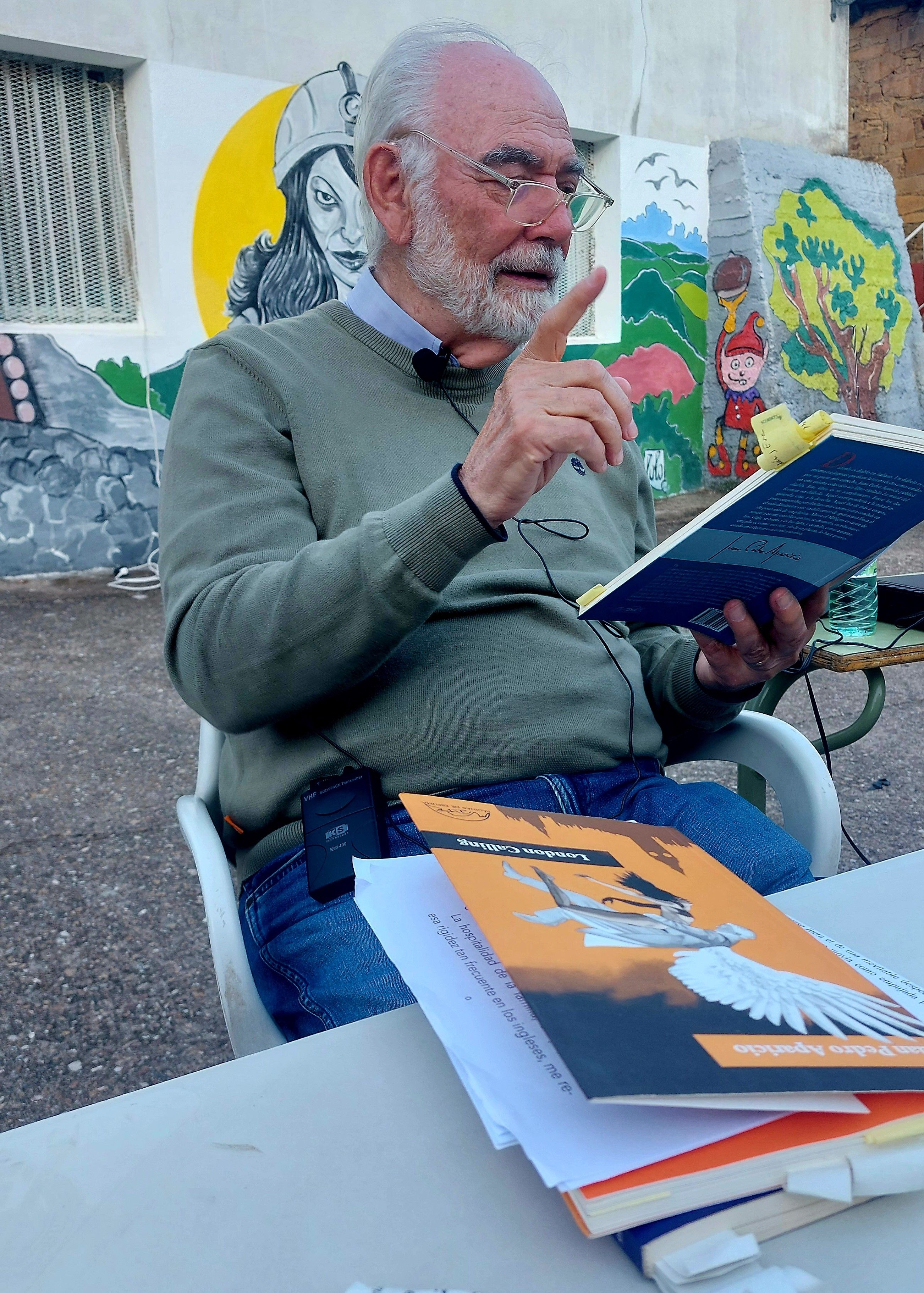 Juan Pedro en el encuentro de Villamartín del Sil. 