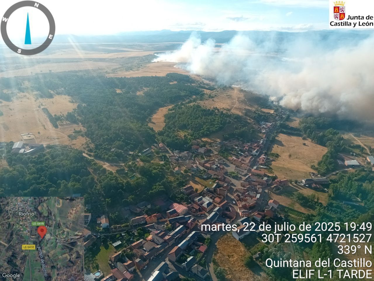  Incendio en Ferreras de Cepeda | Naturaleza CyL 