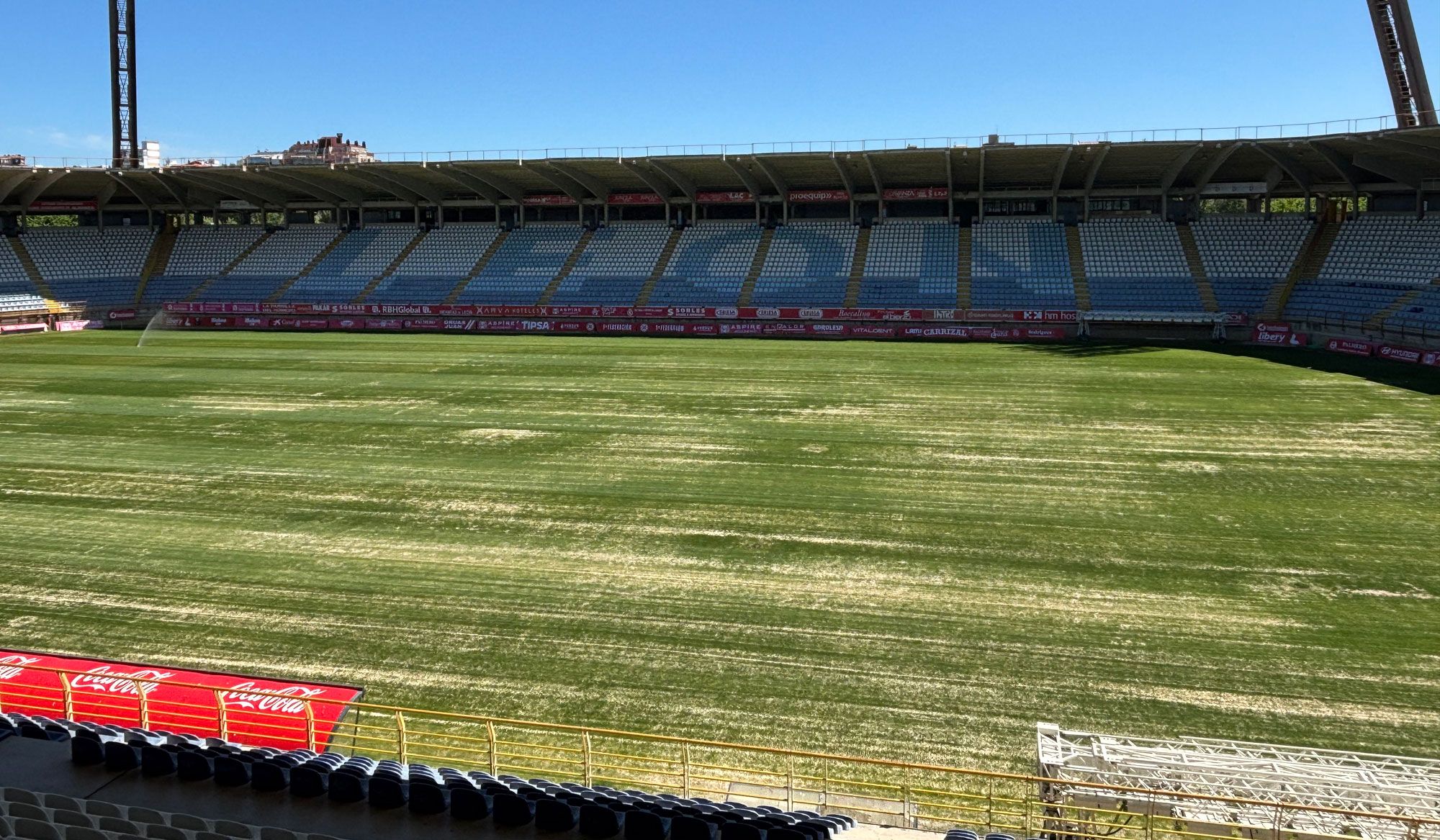 Al blanco y azul del Reino le quedan sólo un par de meses. | J.C.