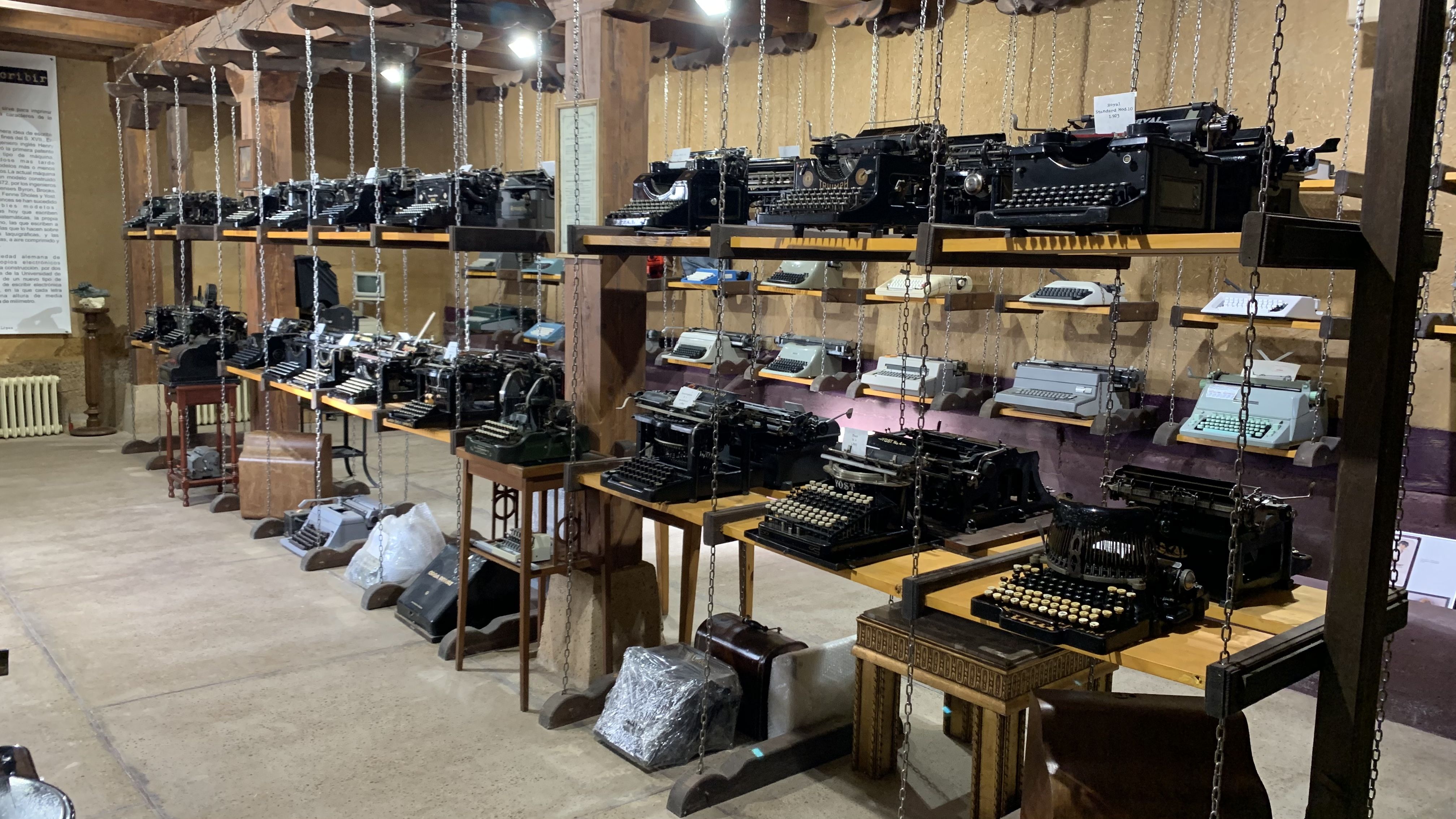 La colección de máquinas de escribir. | L.N.C.