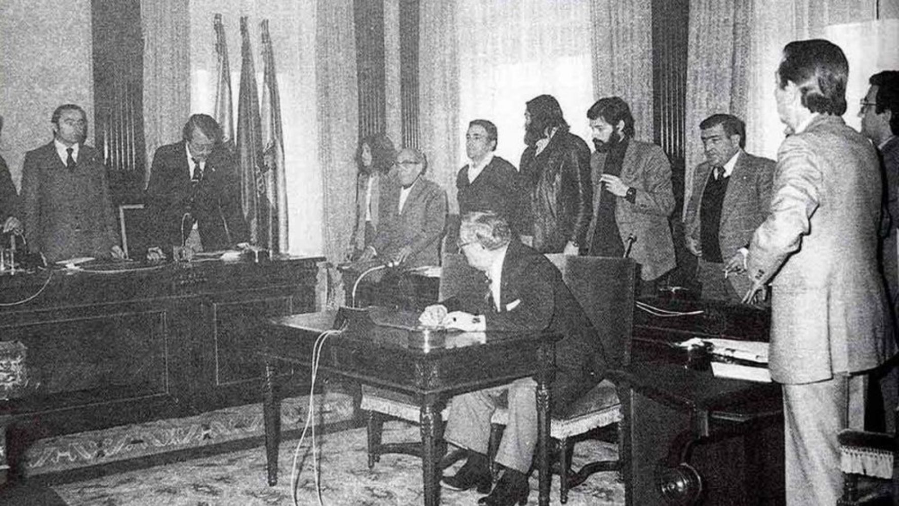 Roberto Merino, concejal del Partido Comunista en la primera corporación de la democracia en el Ayuntamiento de León