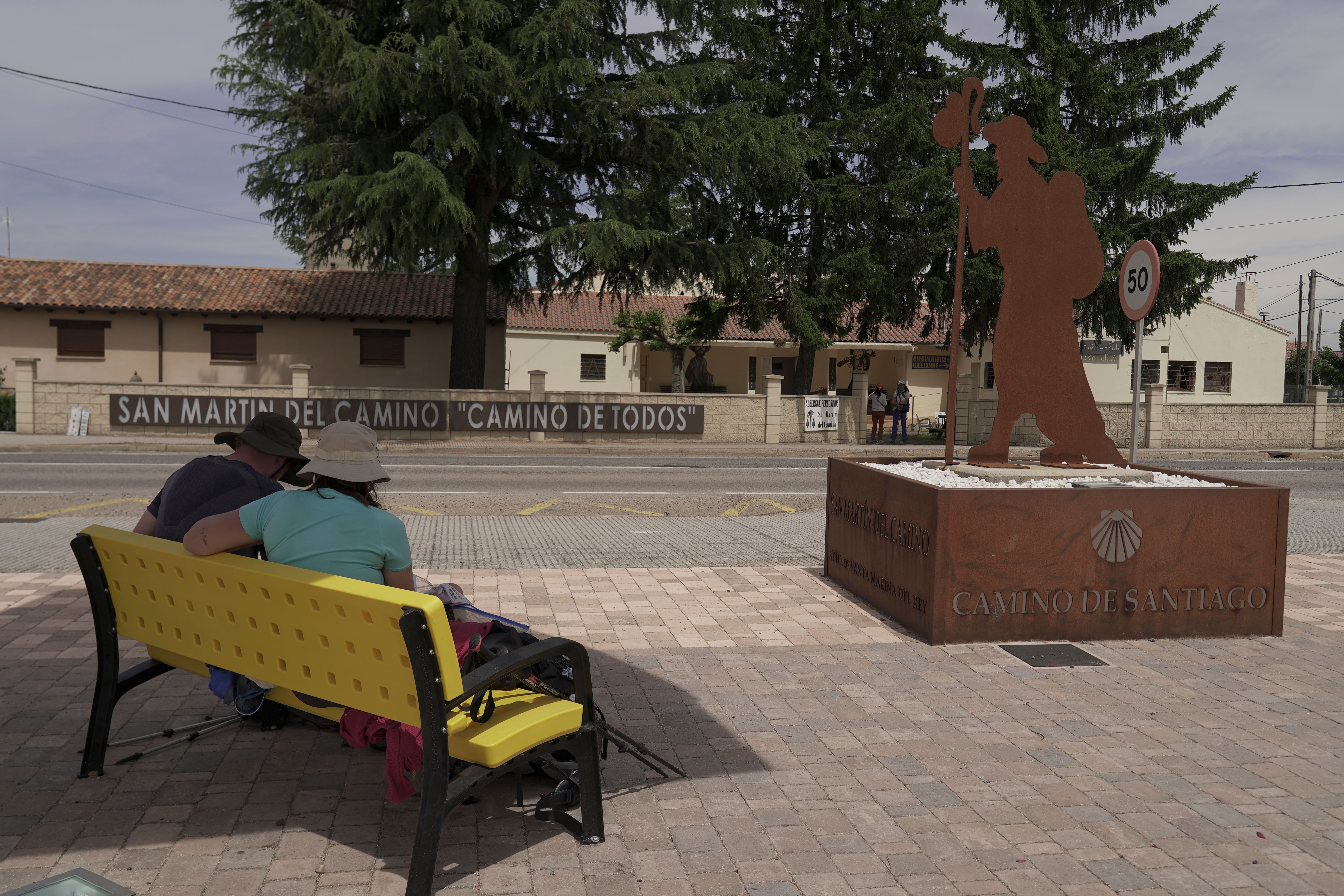 El Camino de Santiago y el de Künig pasan por San Martín. | AYTO. SANTA MARINA