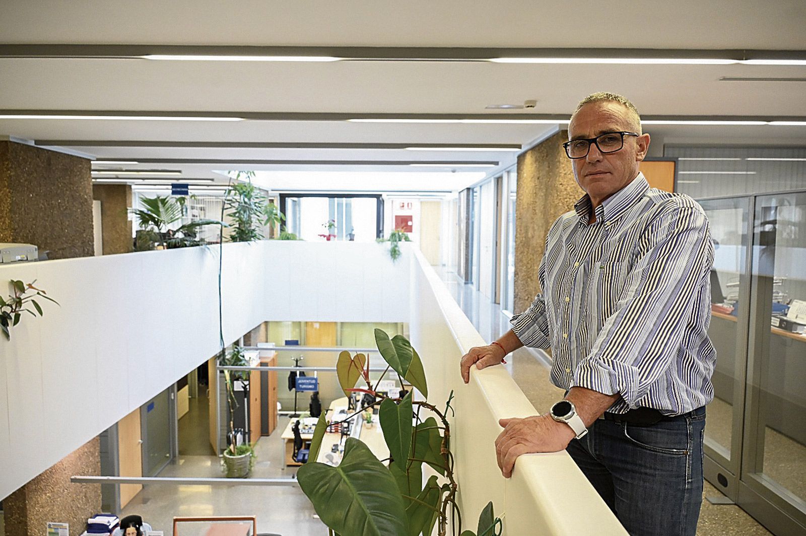 El alcalde de Villaquilambre, Vicente Álvarez. | SAÚL ARÉN