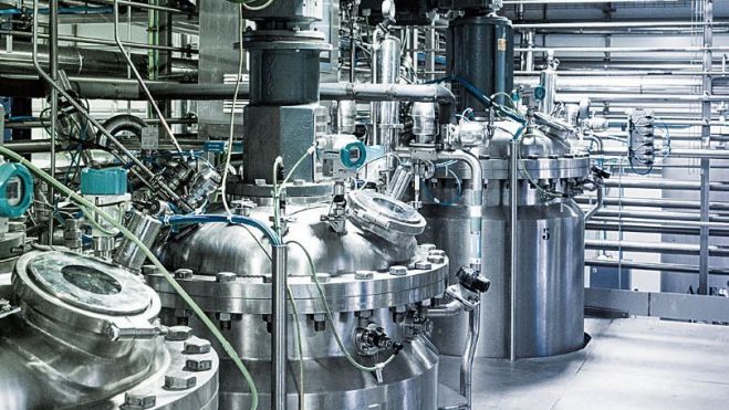 Cuenta con algo menos de 3.000 m3 de capacidad de fermentación. WACKER