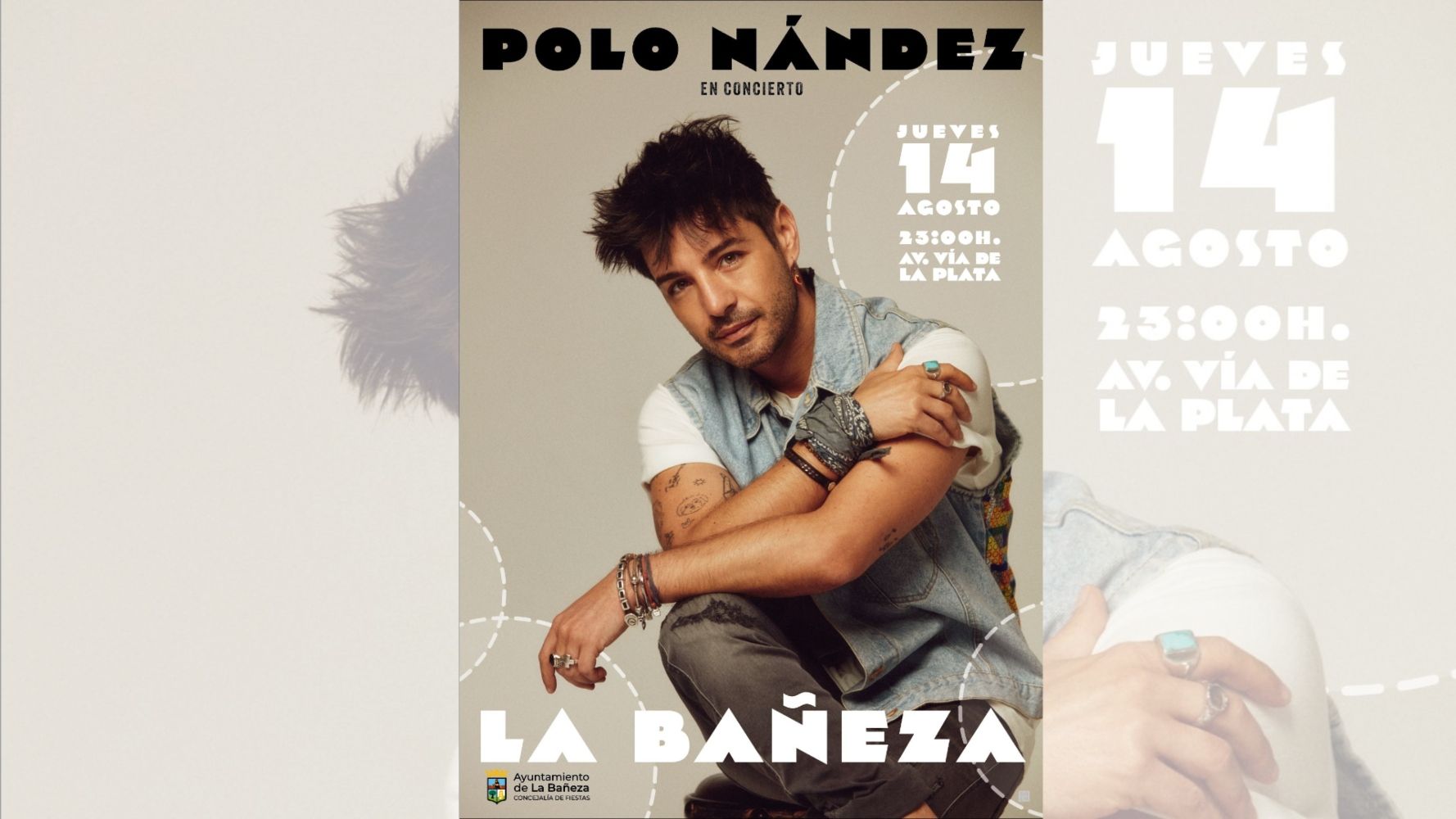  Polo Nández se suma al cartel de las fiestas patronales de La Bañeza