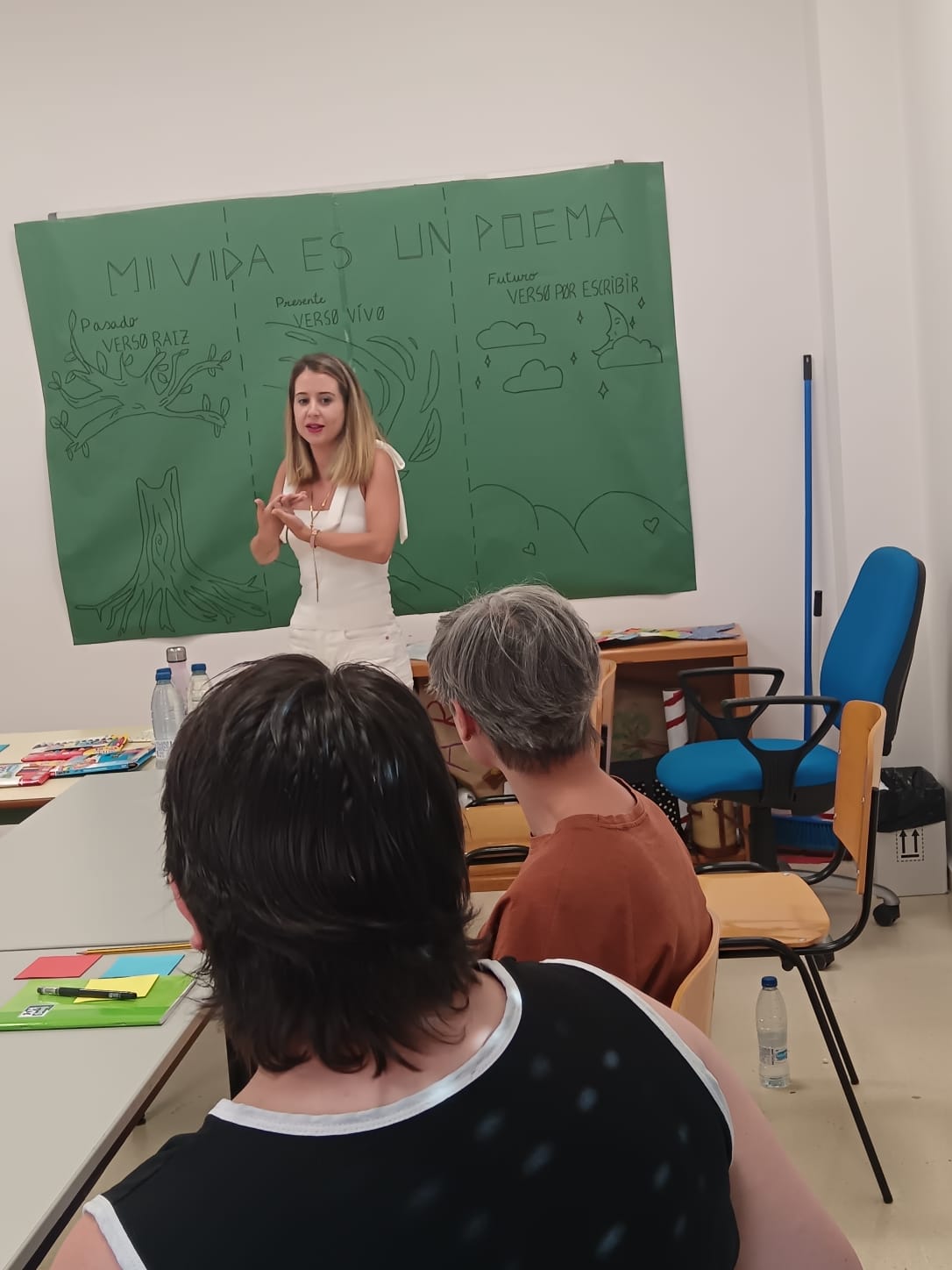Taller de poesía en Páramo. 