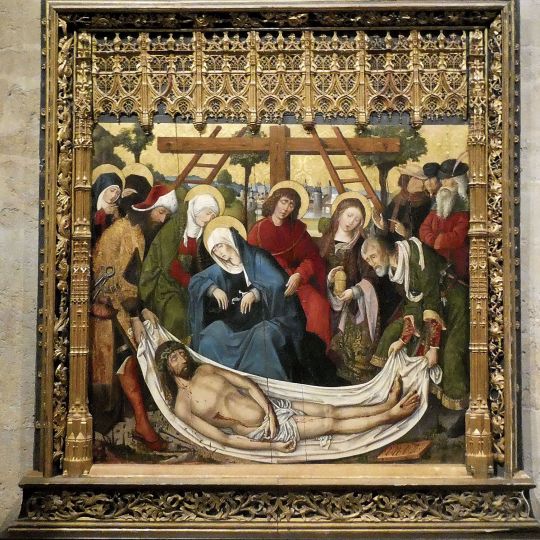 Llanto sobre Cristo muerto (siglo XV).