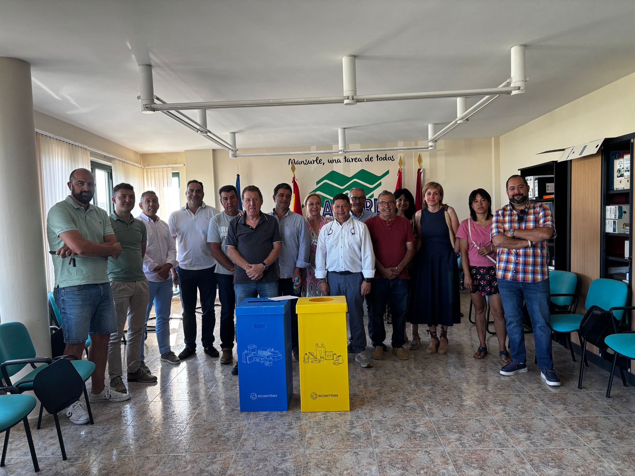 Reunión de la Asamblea General de Mansurle este pasado 28 de julio. | L.N.C.