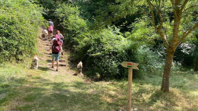 15 Subiendo la escalera (Foto Alicia G.Bermejo) 15 Subiendo la escalera (Foto Alicia G.Bermejo)