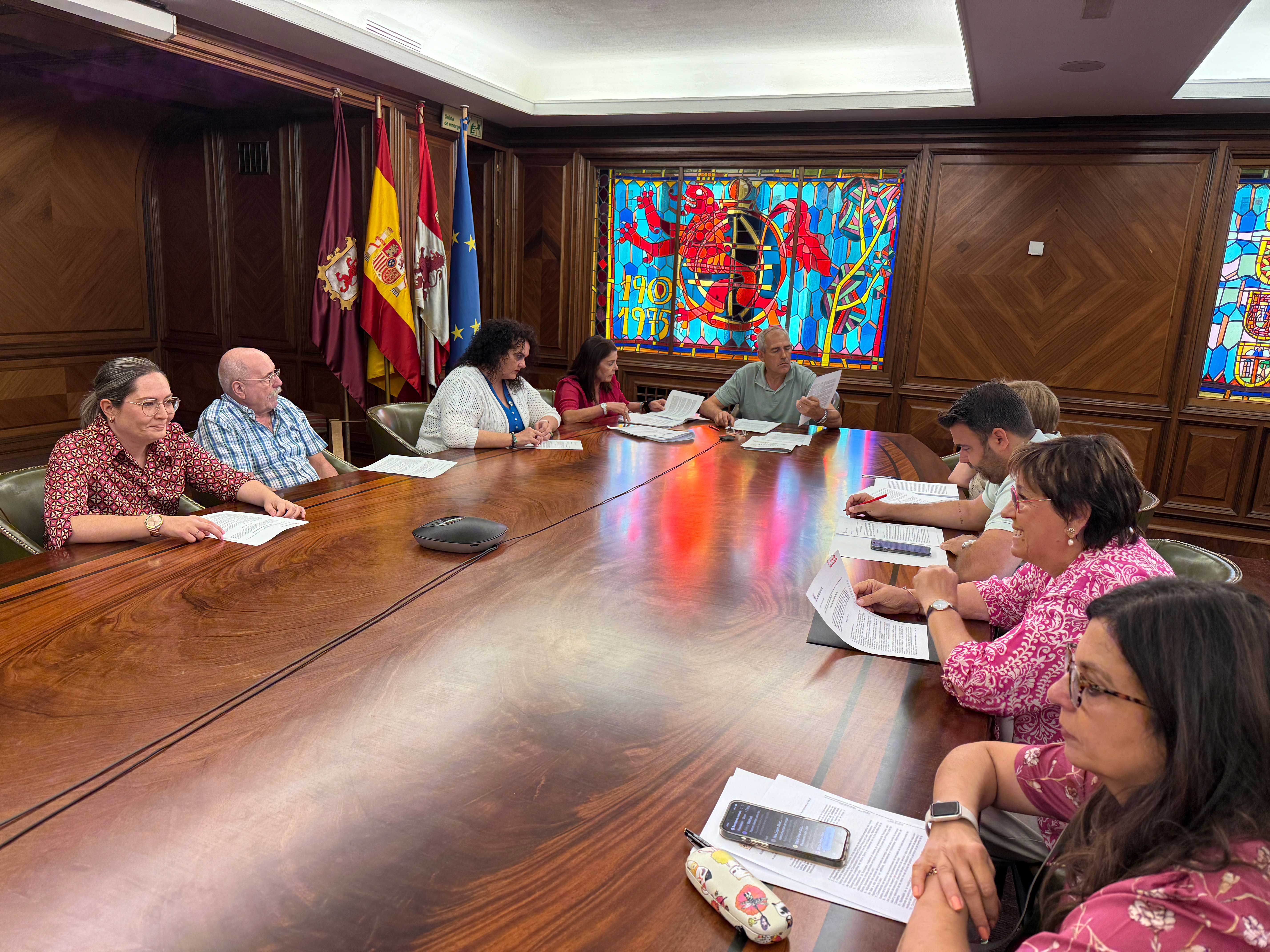 Imagen de la Junta de Gobierno Local celebrada el 1 de agosto. |L.N.C.