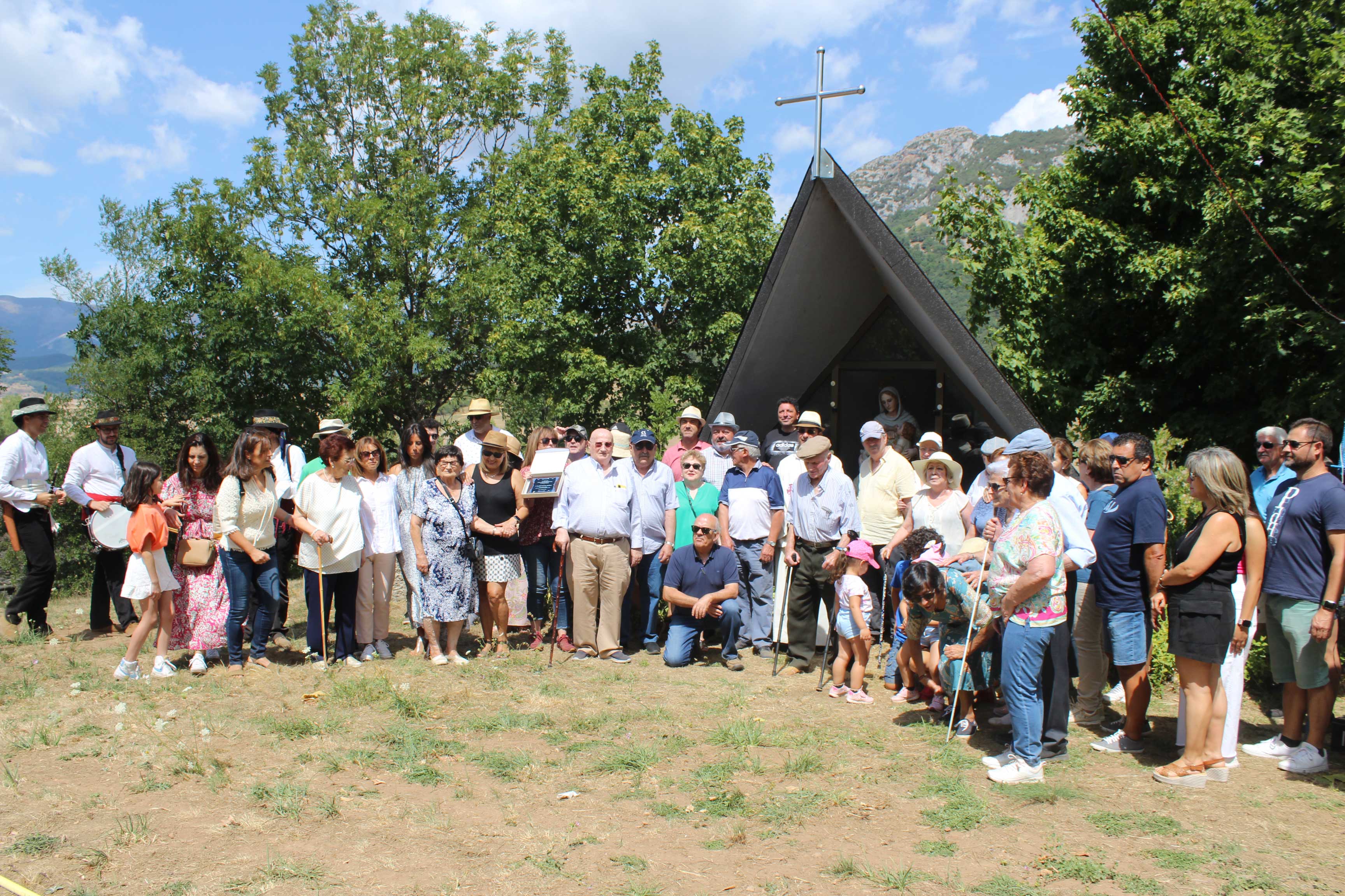 Lodares rememora su pasado frente a la Divina Pastora. | L.N.C.