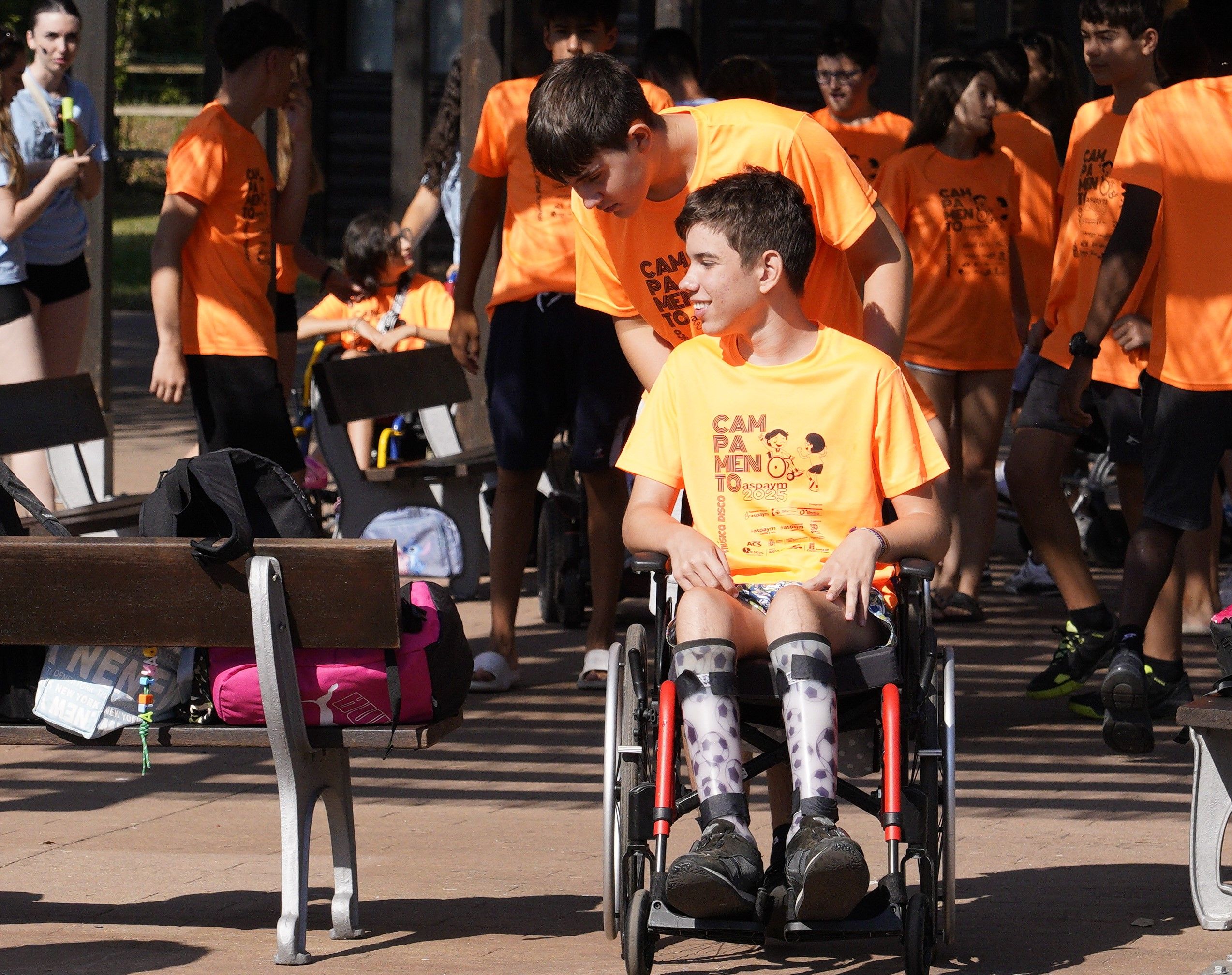 Inicio del campamento de Aspaym. | ICAL