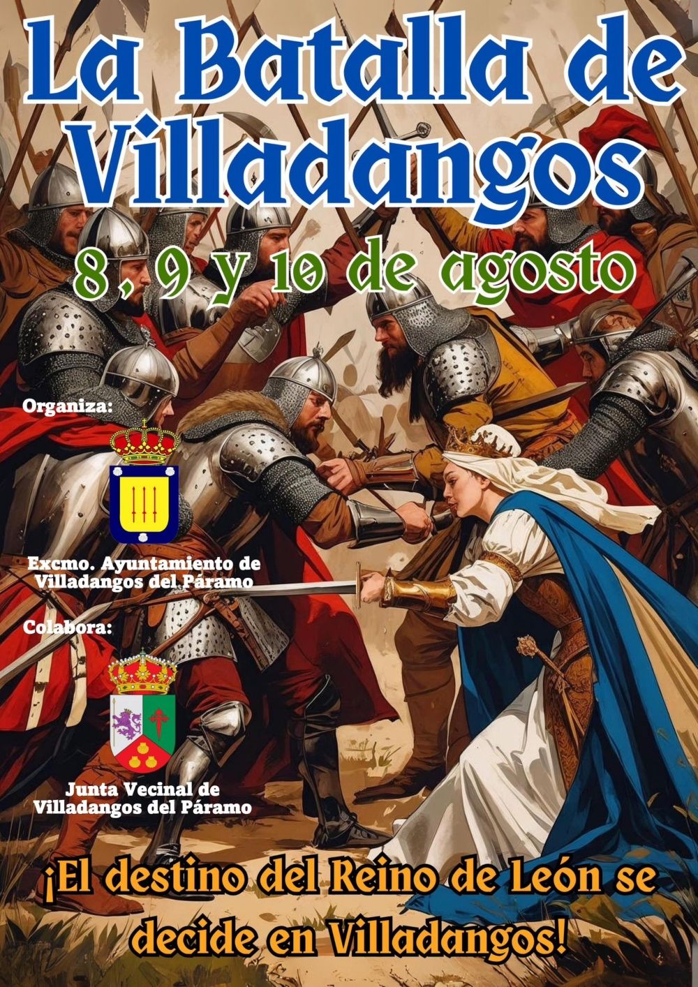 Cartel oficial de las fiestas de Villadangos
