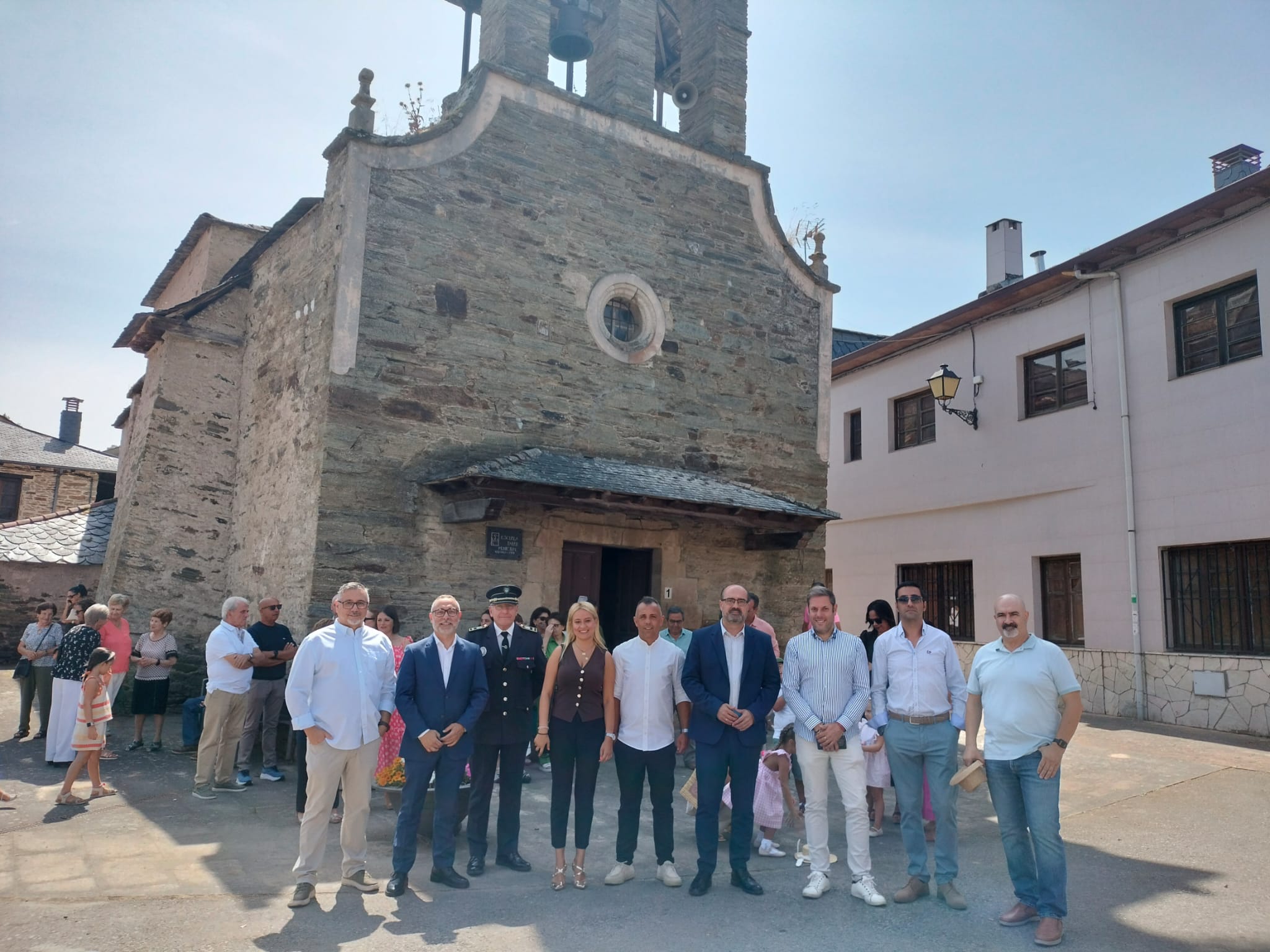 Celebración de las fiestas en Toral de Merayo. 