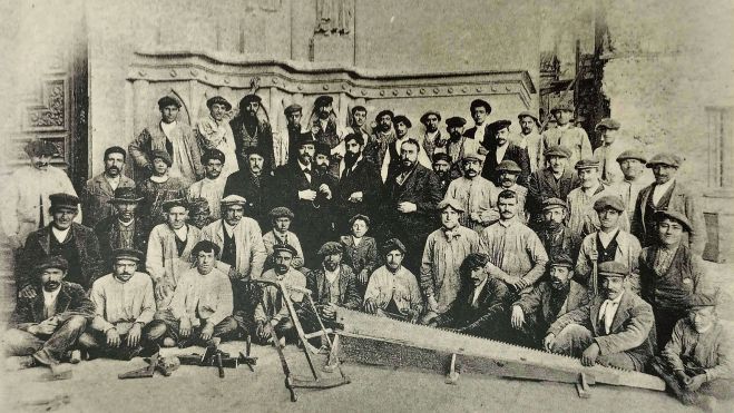 Taller de restauración de la Catedralón (Lázaro de Diego & C. Torbado) (1901)