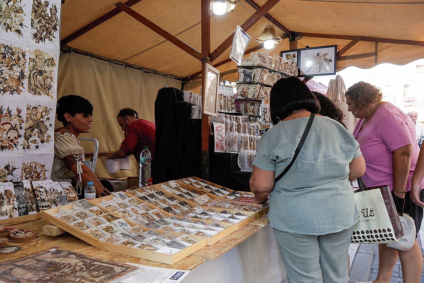 Mercado medieval de La Bañeza. | FERNANDO OTERO