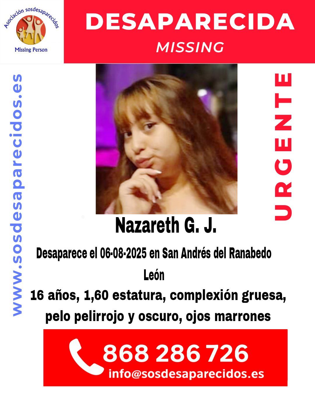 Menor desaparecida en San Andrés.