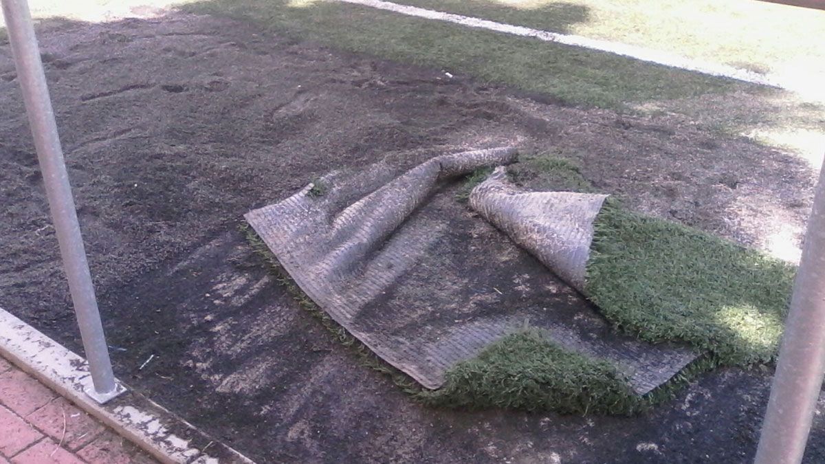 Imagen de los daños ocasionados