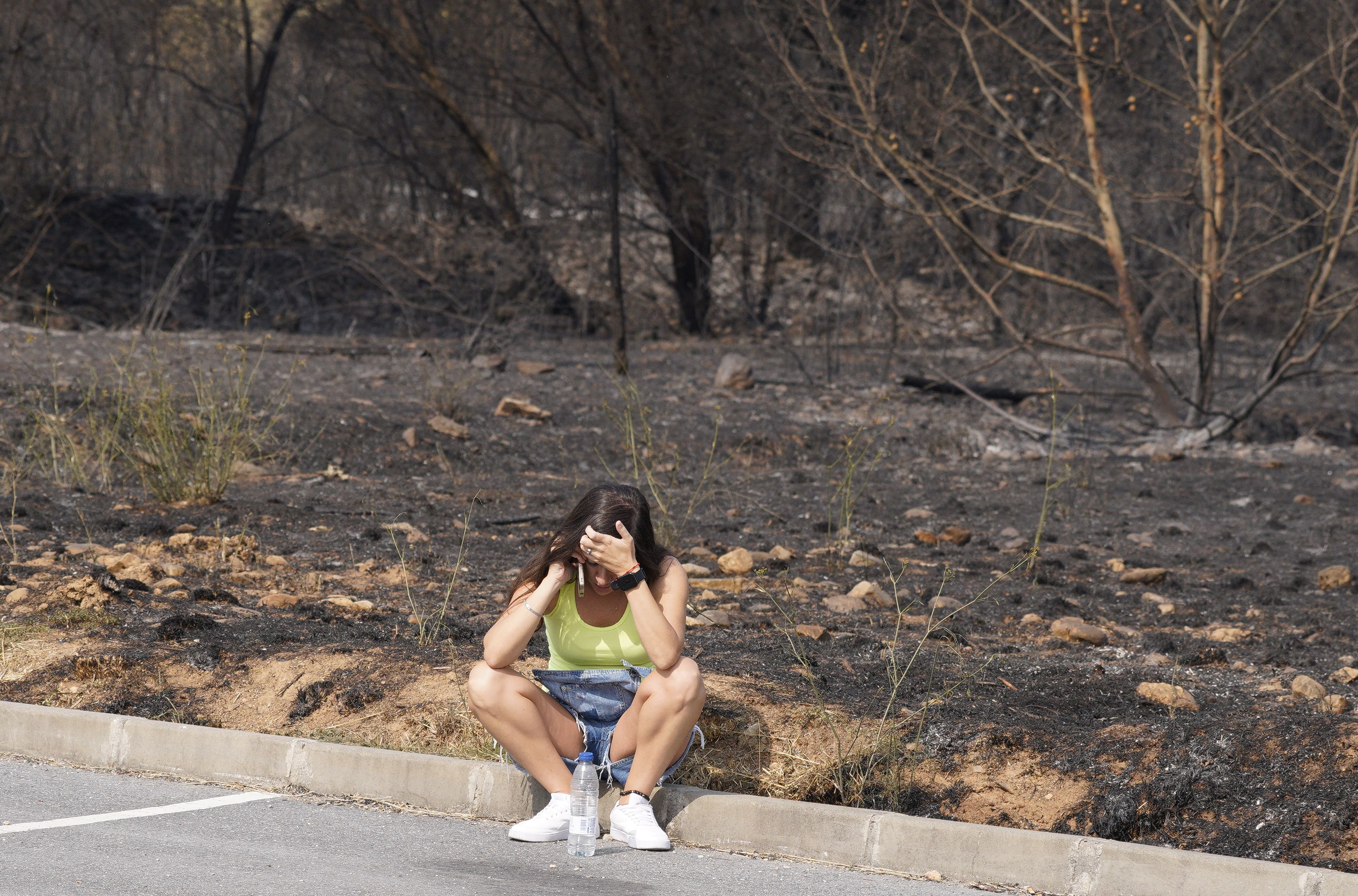 Incendio en Las Médulas. | CÉSAR HORNIJA (ICAL) Incendio en Las Médulas. | CÉSAR HORNIJA (ICAL)