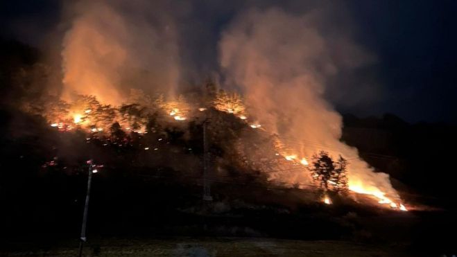 incendio cabornera