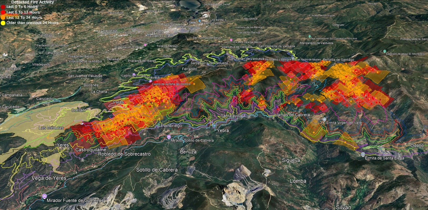 incendio medulas 2 incendio medulas 2
