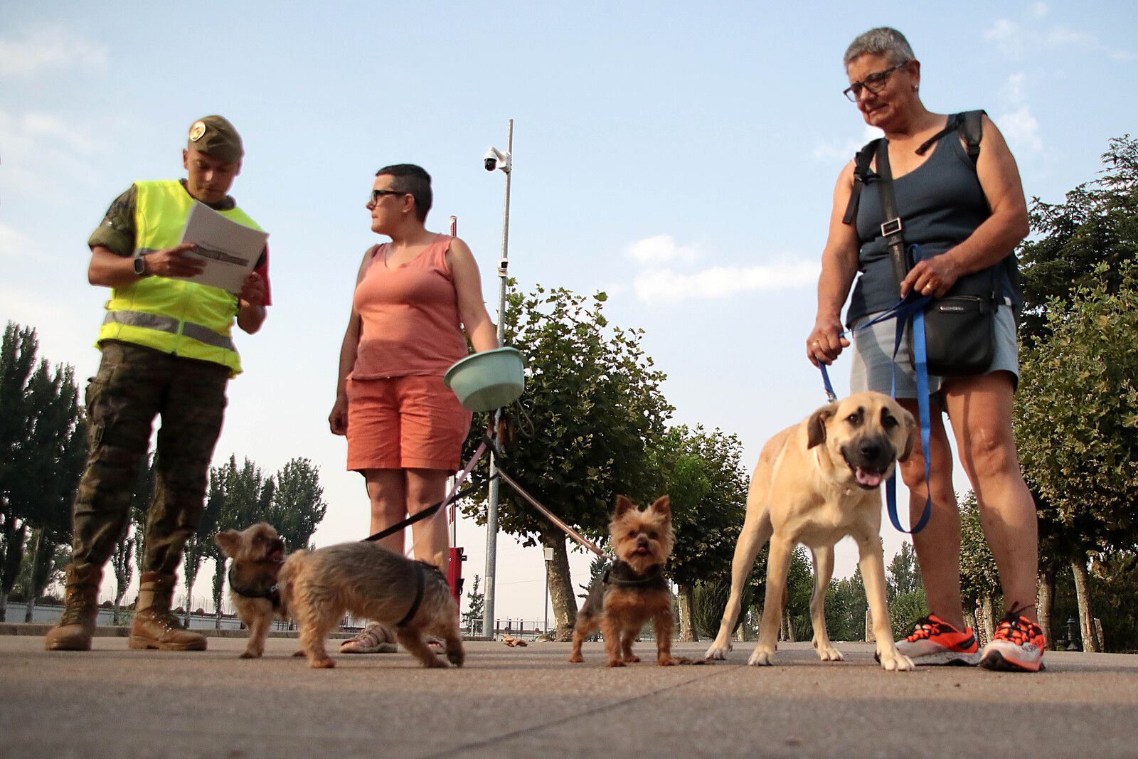   Astorga acoge a los evacuados por el incendió de la Valdería